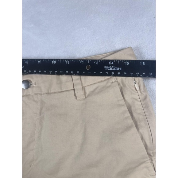 Lululemon Shorts Mens 31 Beige Chino Flat Front Stretch Golf Casual Performance - Picture 8 of 10